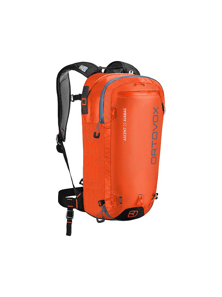 ORTOVOX | Lawinenairbag-Rucksack Ascent 22 Avabag | orange