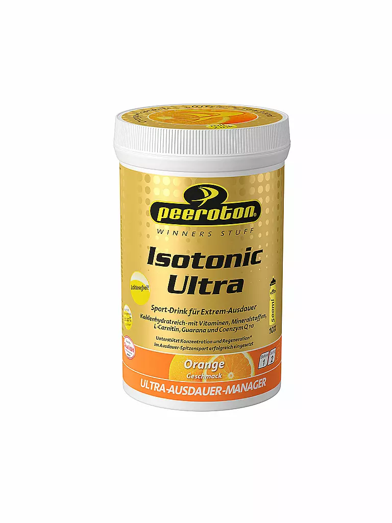 PEEROTON | Isotonisches Getränkepulver Orange 300g | keine Farbe