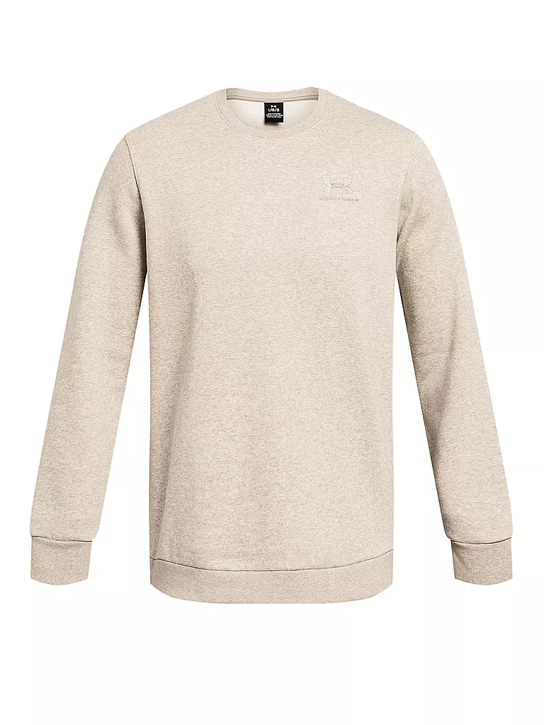 UNDER ARMOUR | Herren Sweater UA Essential Fleece Crewneck | camel