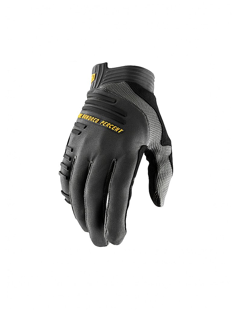100% Herren Bikehandschuh R-Core grau | M