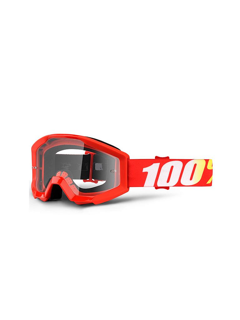 100% | MTB-Brille The Strata Furnace/Mirror Lens | rot