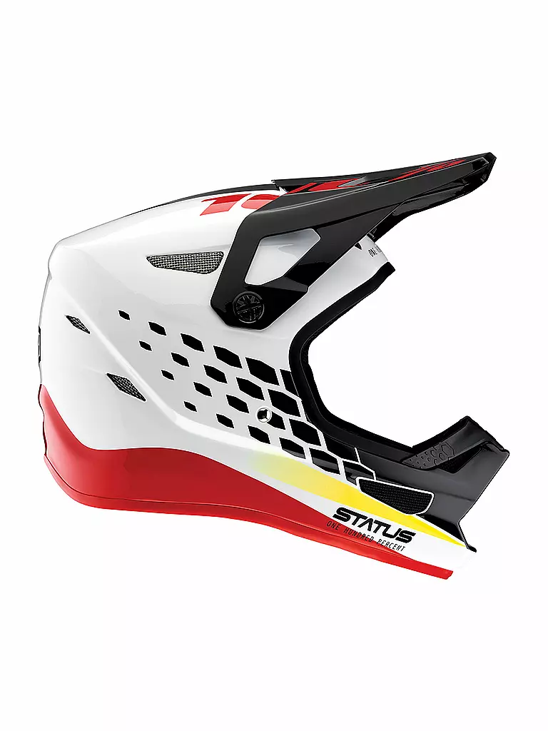 100% | MTB-Helm Status DH/BMX | weiss