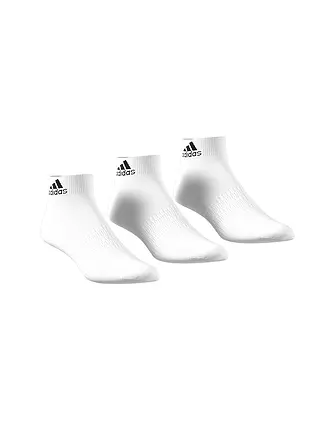 ADIDAS | 3er Pkg. Socken Mid Cut | weiß