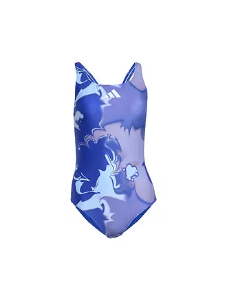 ADIDAS | Damen Badeanzug Tie-Dyed Graphic V-Back | blau