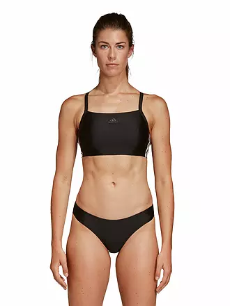 ADIDAS | Damen Bikini 3-Streifen | schwarz