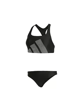 ADIDAS | Damen Bikini Big Bars | schwarz