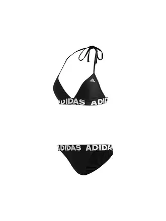 ADIDAS | Damen Bikini Neckholder | schwarz