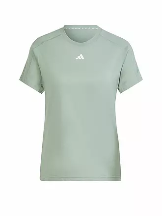 ADIDAS | Damen Fitnessshirt TR-ES Crew | hellgrün