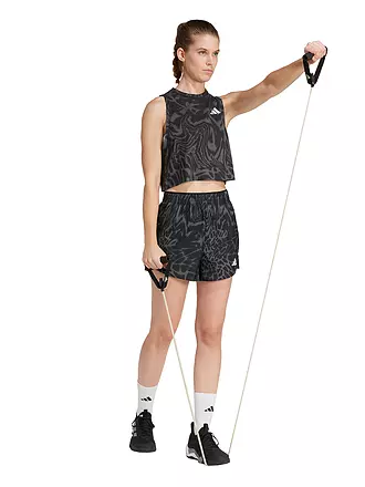 ADIDAS | Damen Fitnessshort TE MIN | schwarz