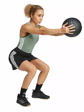ADIDAS | Damen Fitnesstank TR-ES 3S TK | hellgrün