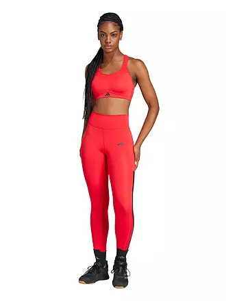 ADIDAS | Damen Fitnesstight Opt 3S | rot