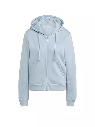 ADIDAS | Damen Kapuzenjacke ALL SZN Fleece Full-Zip | hellblau