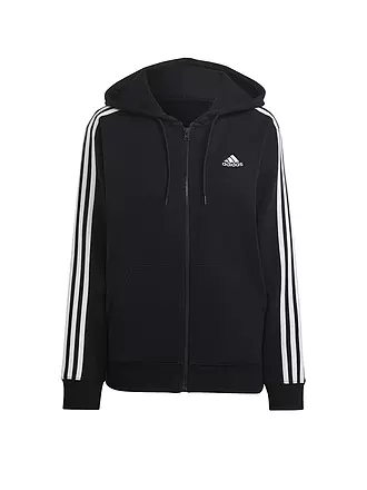 ADIDAS | Damen Kapuzenjacke Essentials 3-Streifen French Terry Regular | 