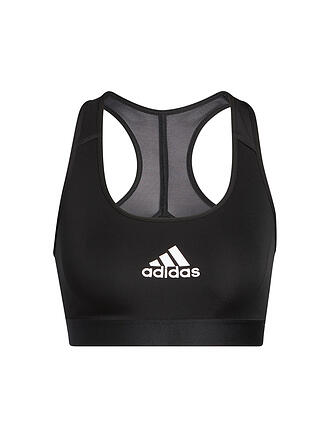 ADIDAS | Damen Sport-BH Powerreact Medium Support | schwarz