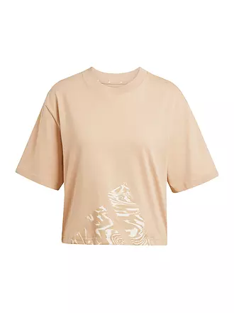 ADIDAS | Damen T-Shirt 3S Cropped | koralle