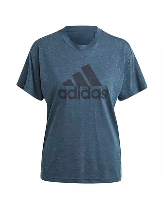 ADIDAS | Damen T-Shirt Future Icons Winners 3.0 | petrol