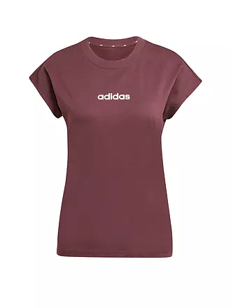 ADIDAS | Damen T-Shirt LIN SJ T | dunkelrot