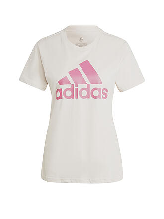 ADIDAS | Damen T-Shirt Loungewear Essentials Logo | beige