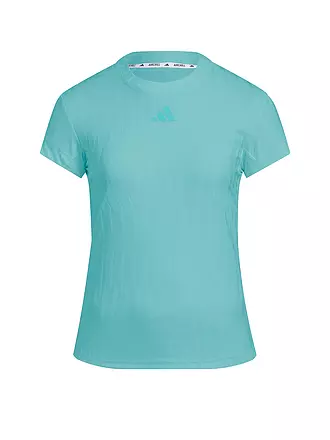 ADIDAS | Damen Tennisshirt Freelift | petrol