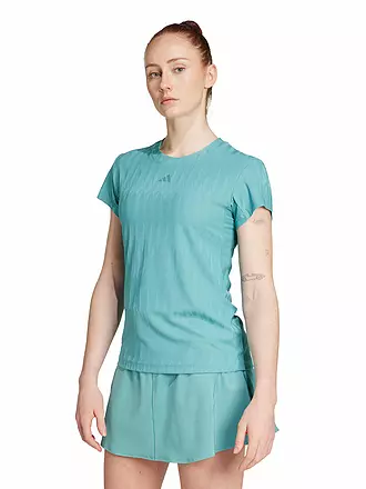 ADIDAS | Damen Tennisshirt Freelift | petrol