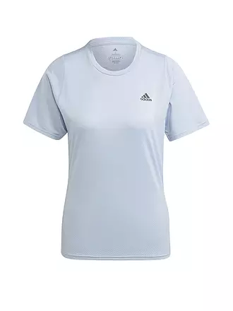 ADIDAS | Damen Tennisshirt Run Icons | hellblau