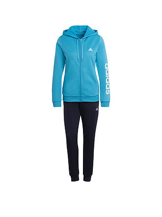 ADIDAS | Damen Trainingsanzug Essentials Logo | blau