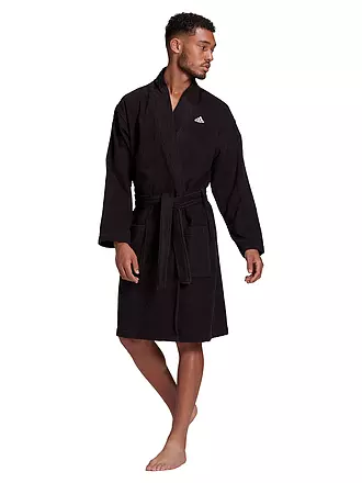 ADIDAS | Herren Bademantel | schwarz