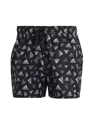 ADIDAS | Herren Badeshort Logo Print CLX Very Short Length | schwarz