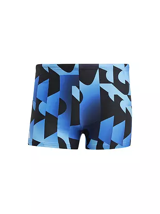 ADIDAS | Herren Beinbadehose Allover Print Boxer | schwarz