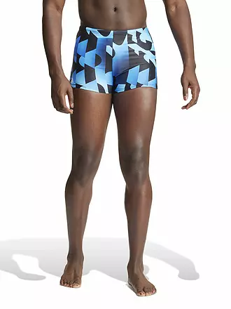 ADIDAS | Herren Beinbadehose Allover Print Boxer | blau