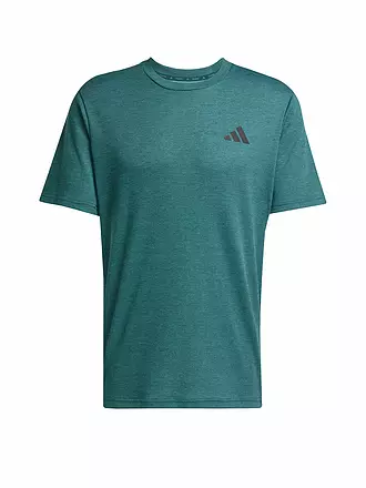 ADIDAS | Herren Fitnessshirt 	Train Essentials Feelready Novelty | petrol