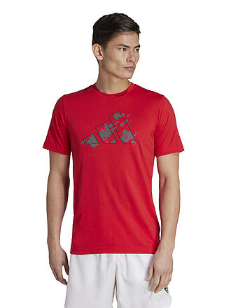 ADIDAS | Herren Fitnessshirt Train Essentials Seasonal Training Graphic | rot