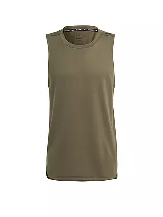 ADIDAS | Herren Fitnesstank Designed for Training Workout | schwarz