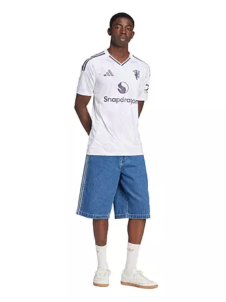 ADIDAS | Herren Fußballtrikot Manchester United 25/26 Auswärts | weiss