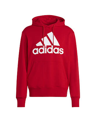 ADIDAS | Herren Hoodie Essentials French Terry Big Logo | rot