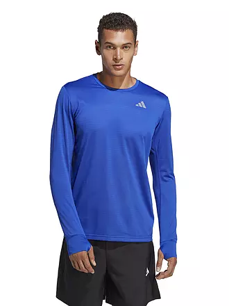 ADIDAS | Herren Laufshirt Own the Run Longsleeve | blau