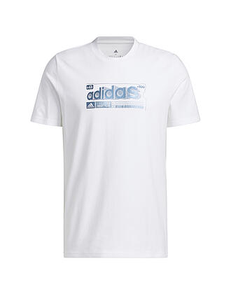 ADIDAS | Herren T-Shirt Colorshift Gaming Linear Graphic | weiß