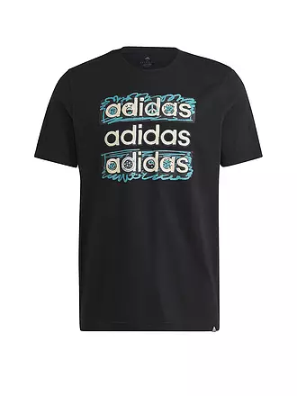 ADIDAS | Herren T-Shirt Dream Doodle | schwarz