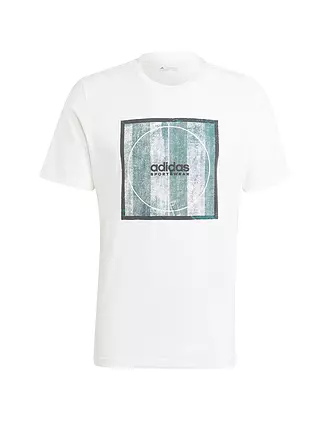 ADIDAS | Herren T-Shirt Tiro Box Graphic | weiss