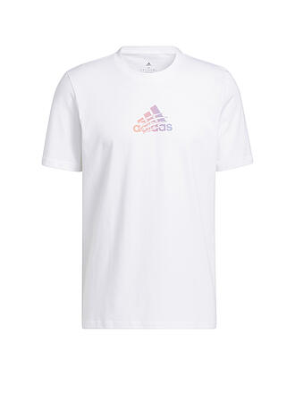 ADIDAS | Herren T-Shirt adidas Power Logo Graphic | weiss