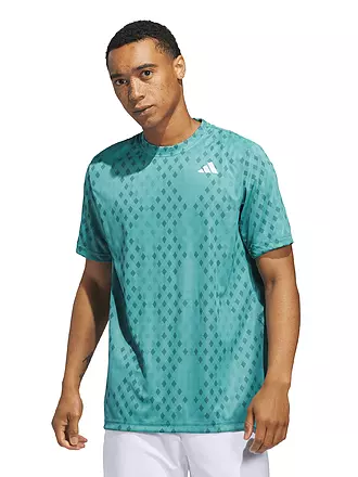 ADIDAS | Herren Tennisshirt Climacool  Club Grafik | petrol