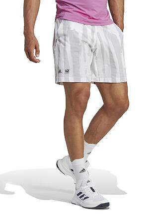 ADIDAS | Herren Tennisshort New York Graphic | weiß