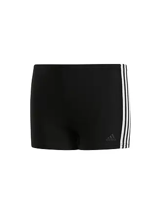 ADIDAS | Jungen Beinbadehose Boxer 3-Streifen | schwarz