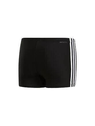 ADIDAS | Jungen Beinbadehose Boxer 3-Streifen | schwarz