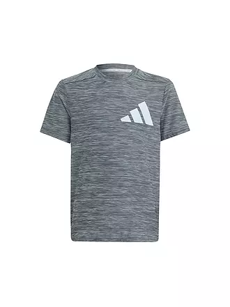 ADIDAS | Jungen Fitnessshirt AEROREADY Heather | grau