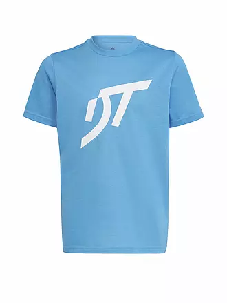ADIDAS | Jungen T-Shirt Thiem Logo Graphic | blau