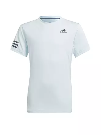 ADIDAS | Jungen Tennisshirt Club 3-Streifen | hellblau