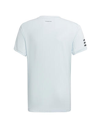 ADIDAS | Jungen Tennisshirt Club 3-Streifen | hellblau