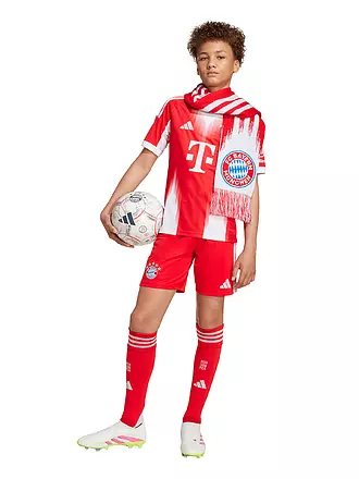 ADIDAS | Kinder Fußballshort FC Bayern München 25/26 Heim | rot