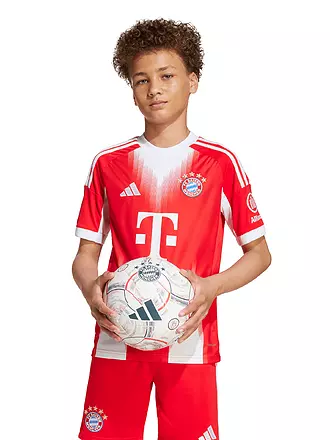 ADIDAS | Kinder Fußballtrikot FC Bayern München 25/26 Heim | rot